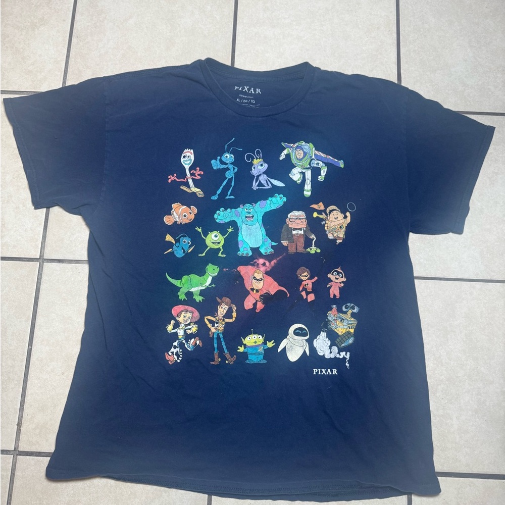 Pixar navy blue Character T-Shirt